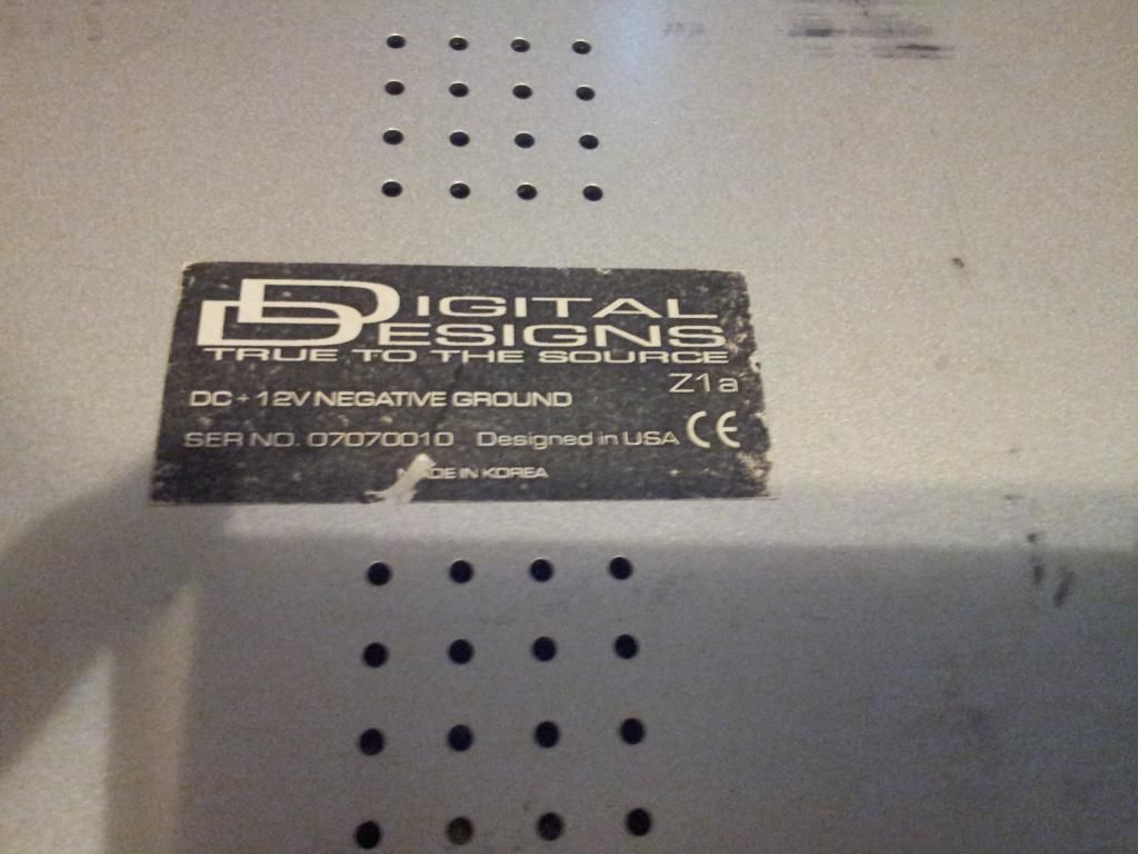 Digital Designs Z1a Car Audio Classifieds!